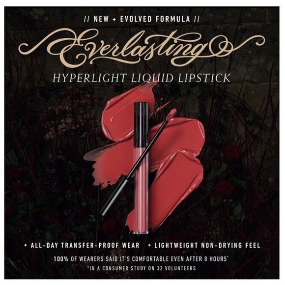 Kat Von D Everlasting Hyperlight Liquid Lipstick 70 Torch Ginger 0.23 oz - Picture 5 of 5